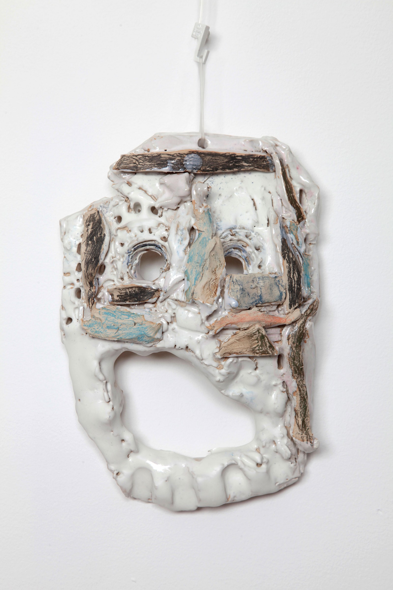 Image - Ceramic mask by Emilie Frosio