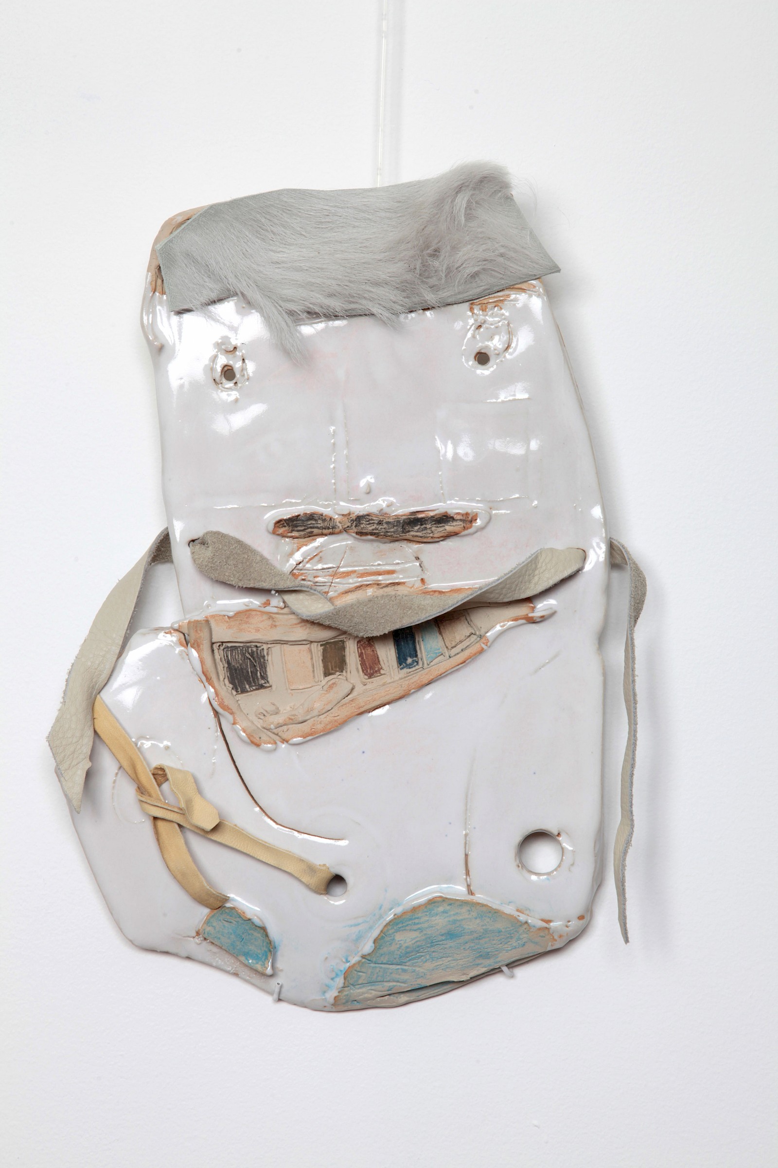 Image - Ceramic mask by Emilie Frosio