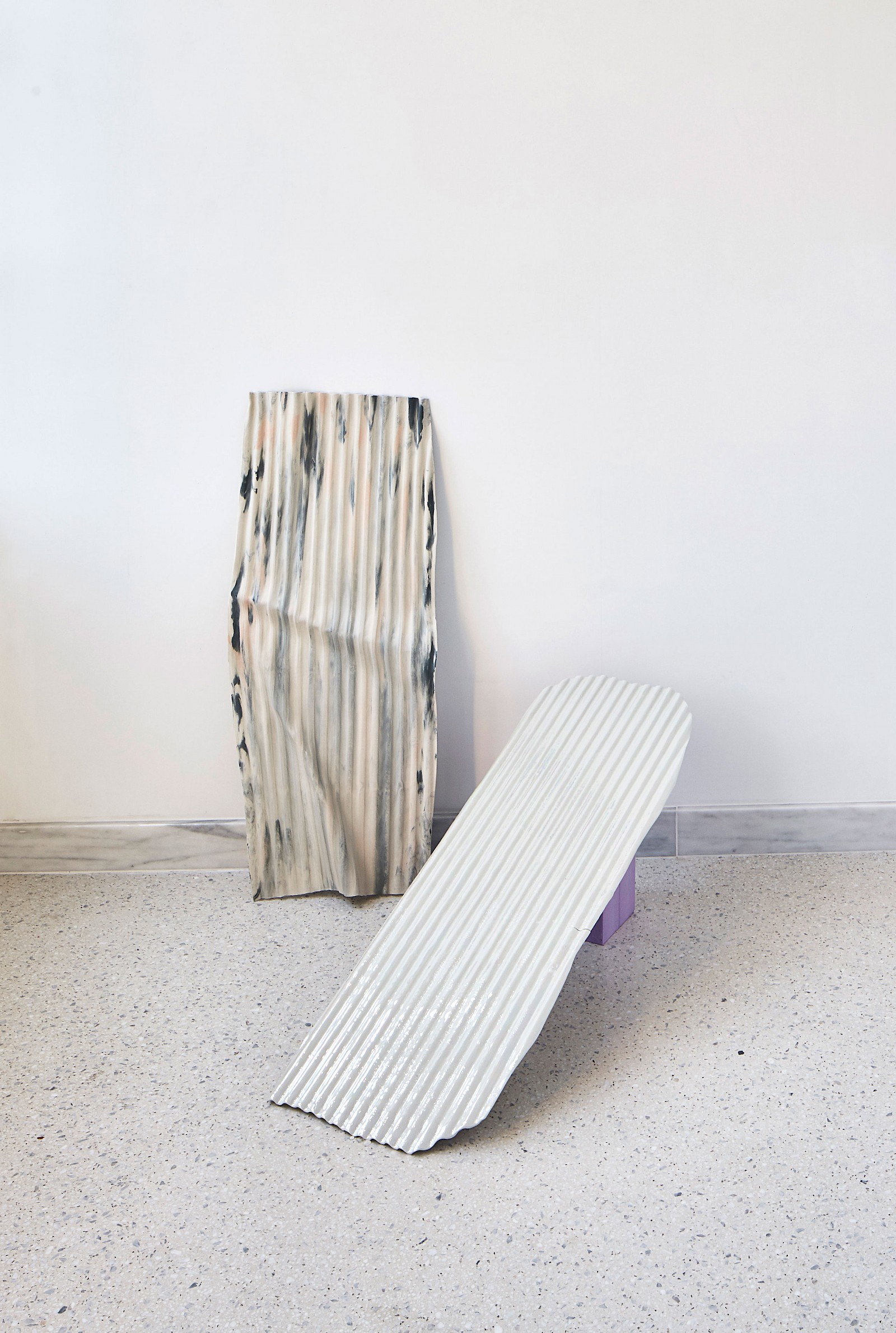 Image - Ceramics, 105 × 75 × 6 cm, Installation view