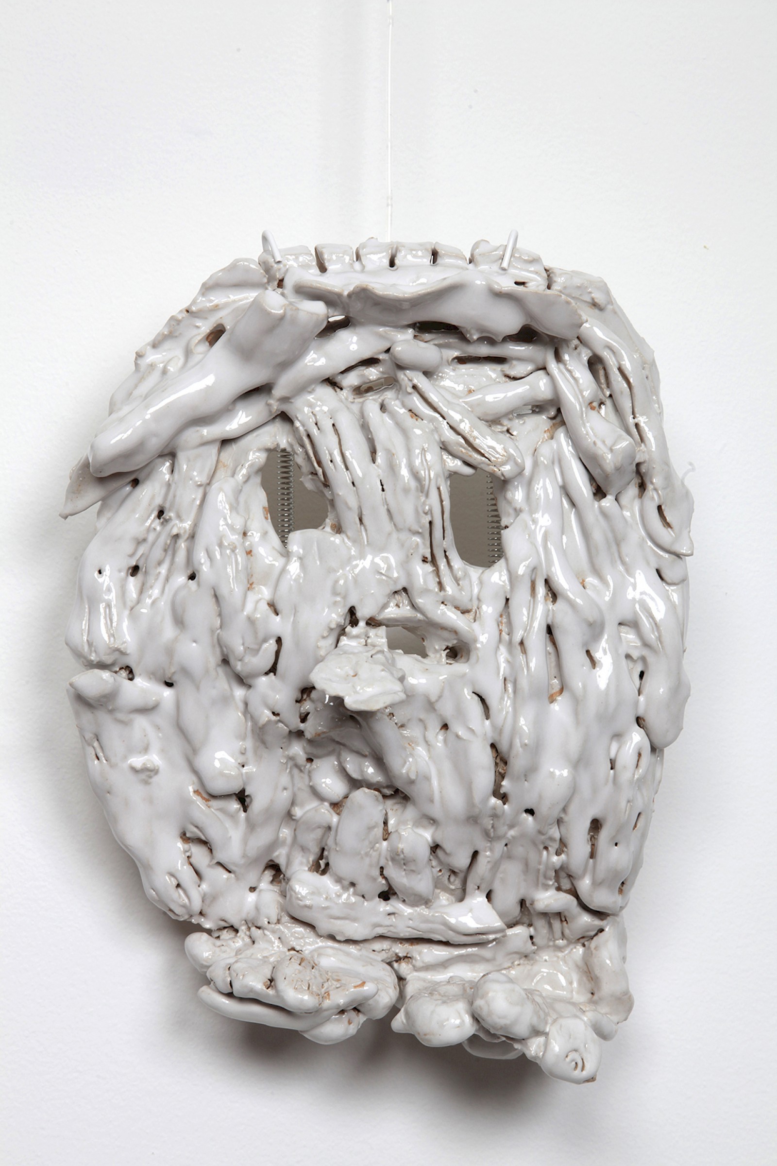 Image - Ceramic mask by Emilie Frosio