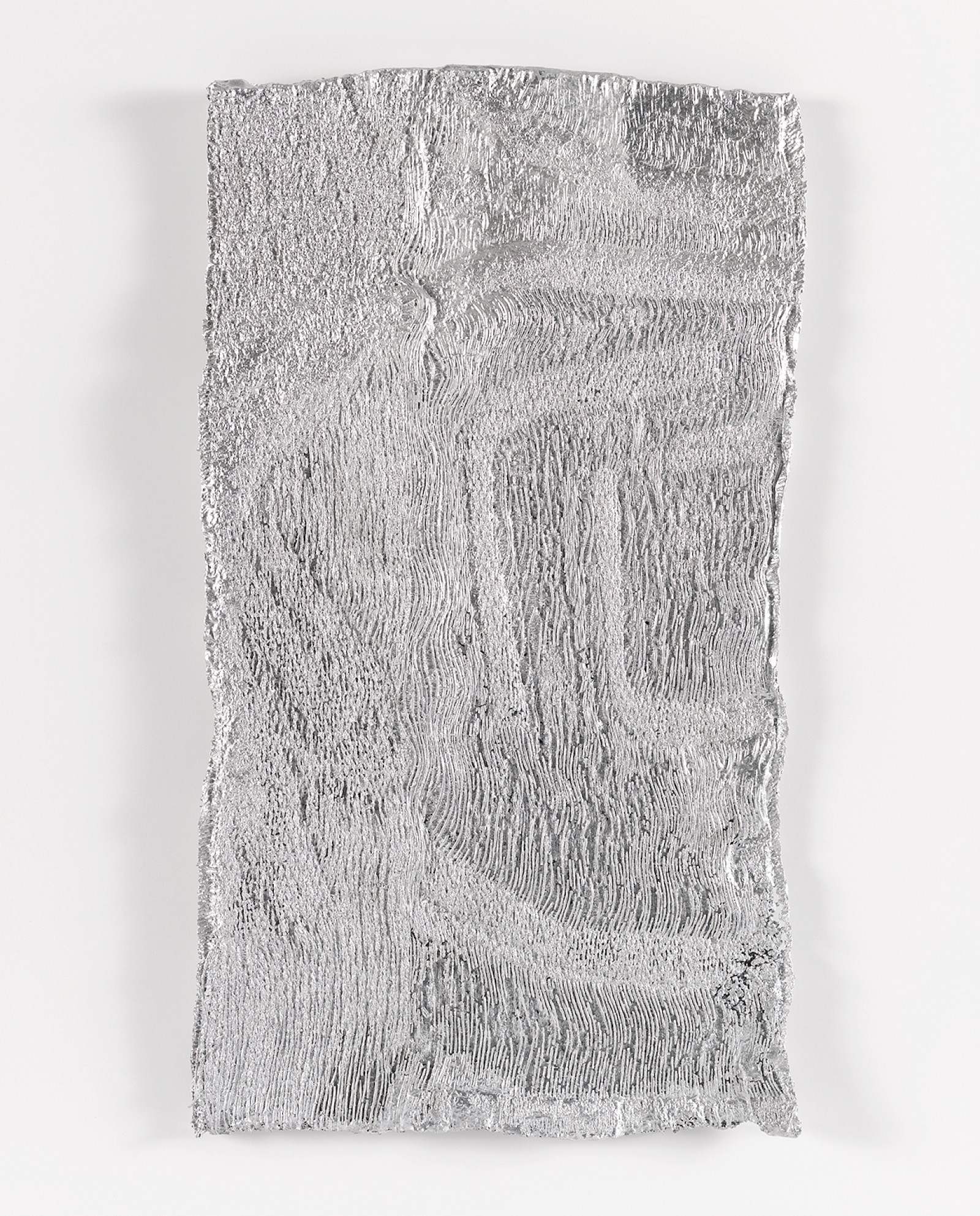 Image - Sur le fil, aluminium, Size: 21 x 37 x 0.5 cm